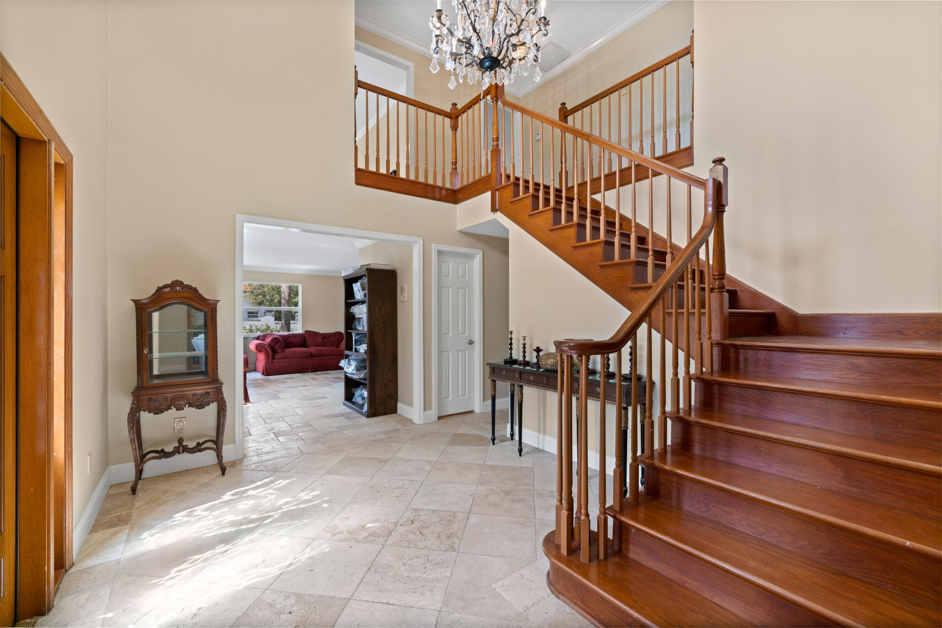 18 Duke Drive Lake Worth, FL 33460 - Photo 5 of 29 a view of entryway livingroom and hall with wooden floor