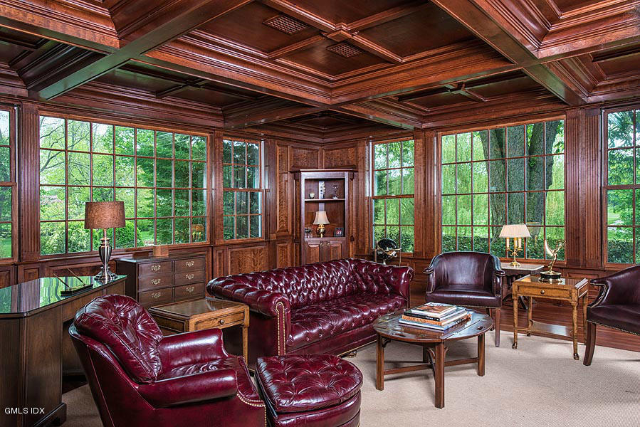 14 Golf Club Road Greenwich, CT 06830 - Photo 5 of 20 a outdoor living space with furniture and garden