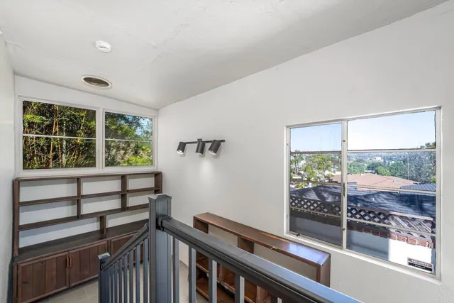 a view of a room with window