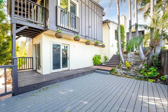 a view of yard with outdoor seating
