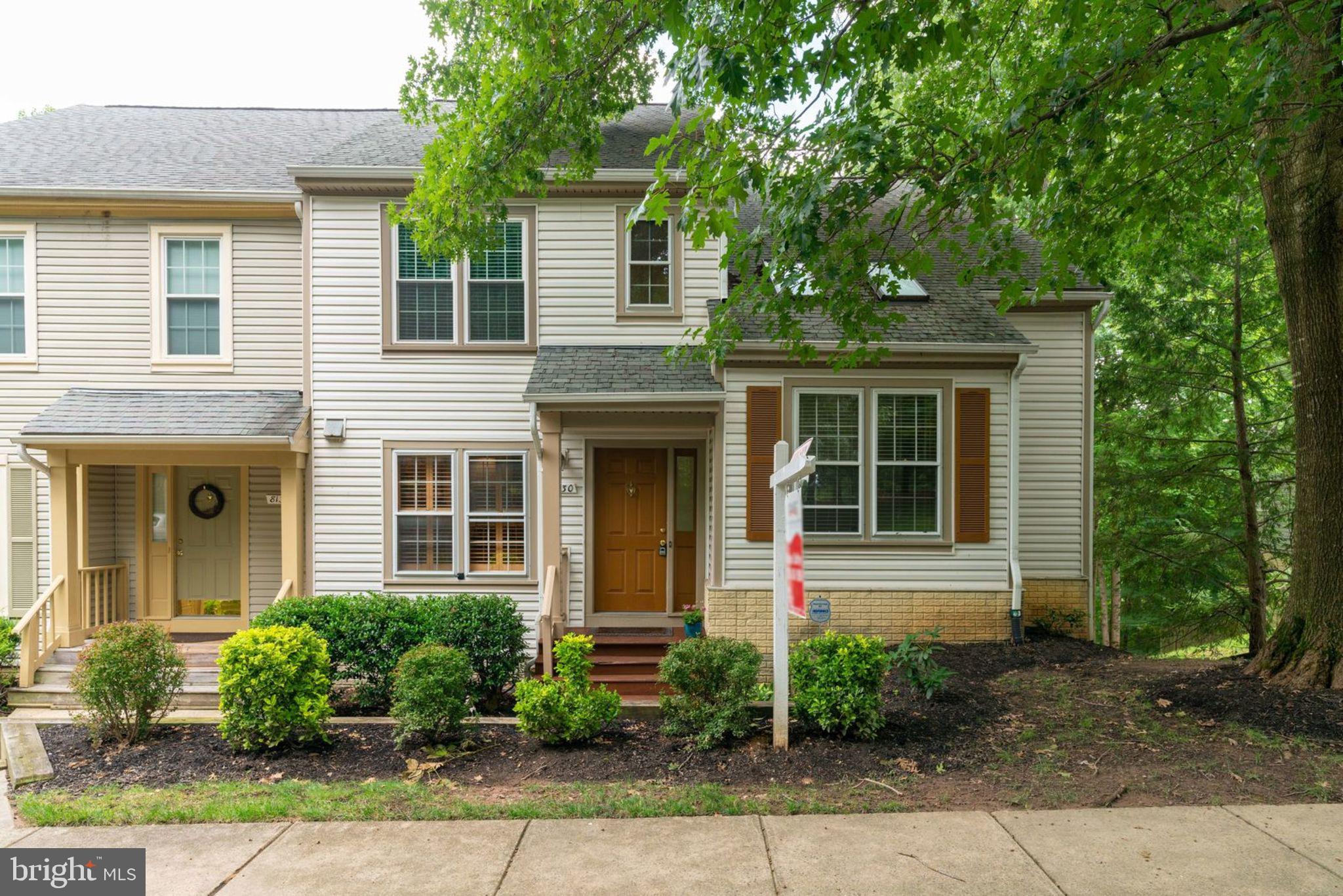 8130 Cliffview Avenue Springfield, VA 22153 - Photo 1 of 50 End unit backs to trees
