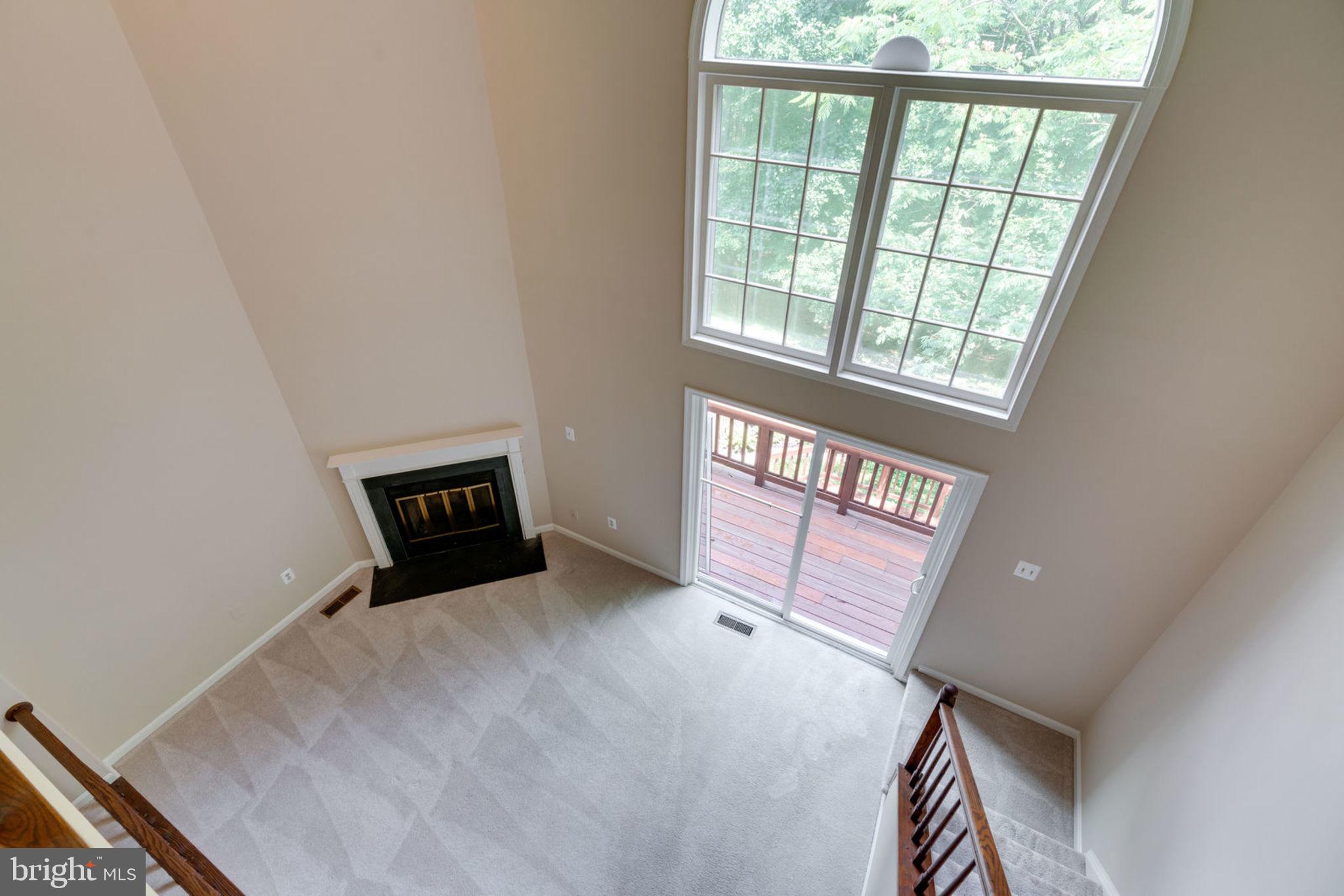 8130 Cliffview Avenue Springfield, VA 22153 - Photo 22 of 50 View into main living room from upstairs hall