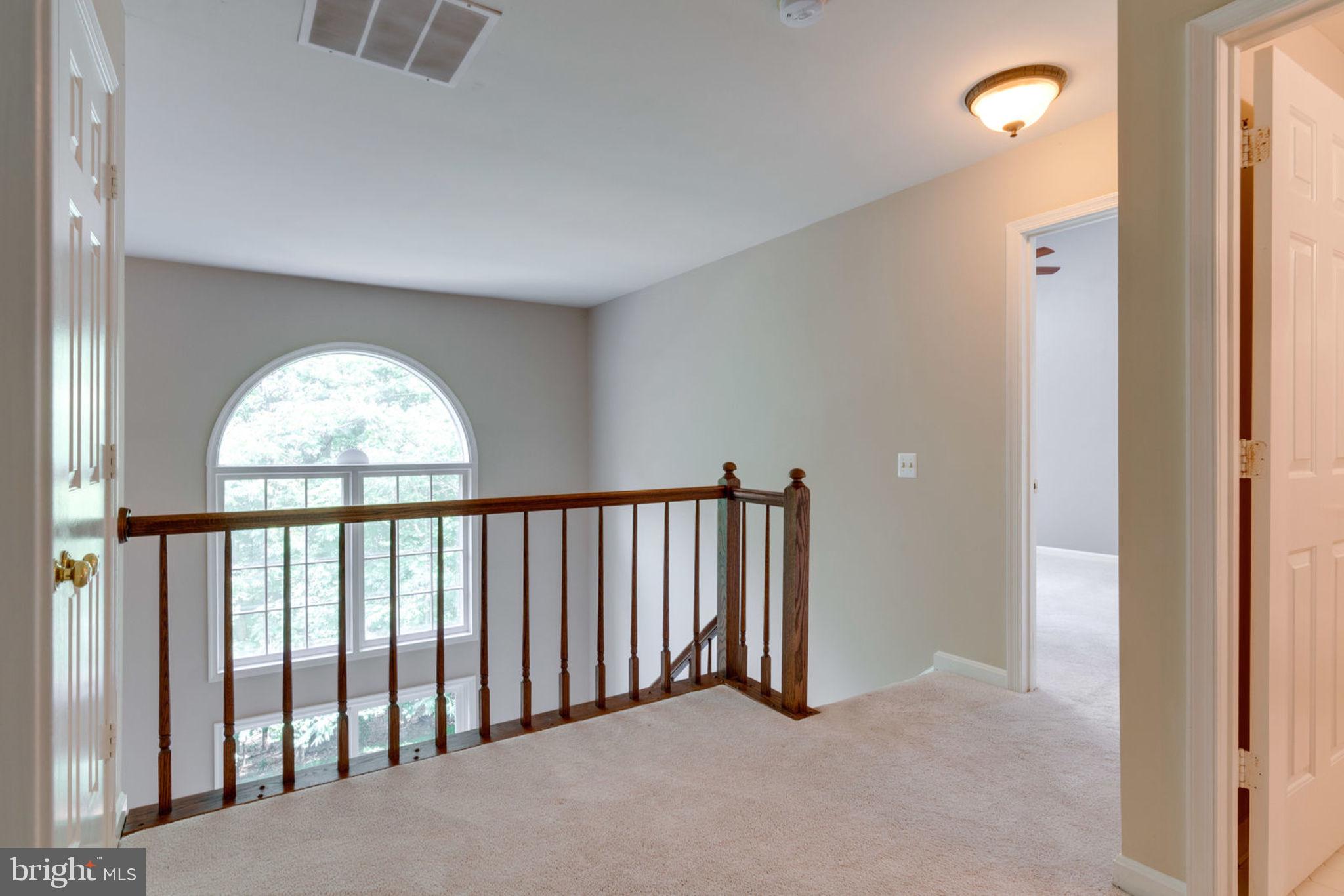 8130 Cliffview Avenue Springfield, VA 22153 - Photo 30 of 50 Upstairs hallway overlooking living room