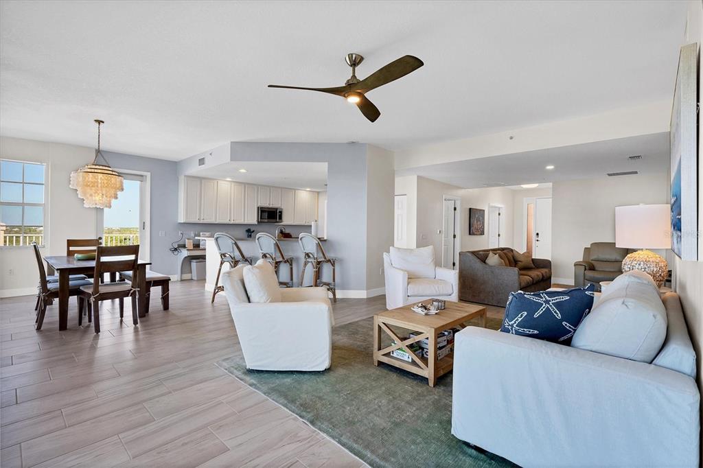 13113 Gasparilla Road, Unit 503 Placida, FL 33946 - Photo 2 of 18 a living room with furniture and a large window