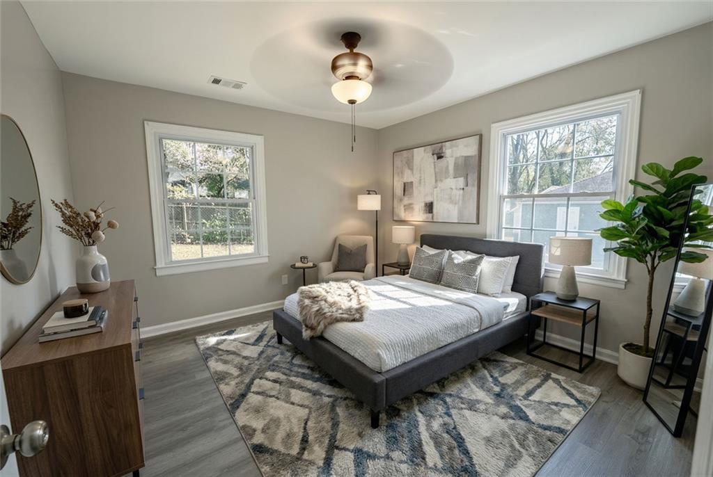 3122 Semmes Street Atlanta, GA 30344 - Photo 15 of 33 a bedroom with bed and a window