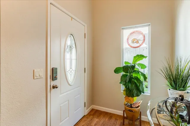 a bed room with a bed and a fireplace