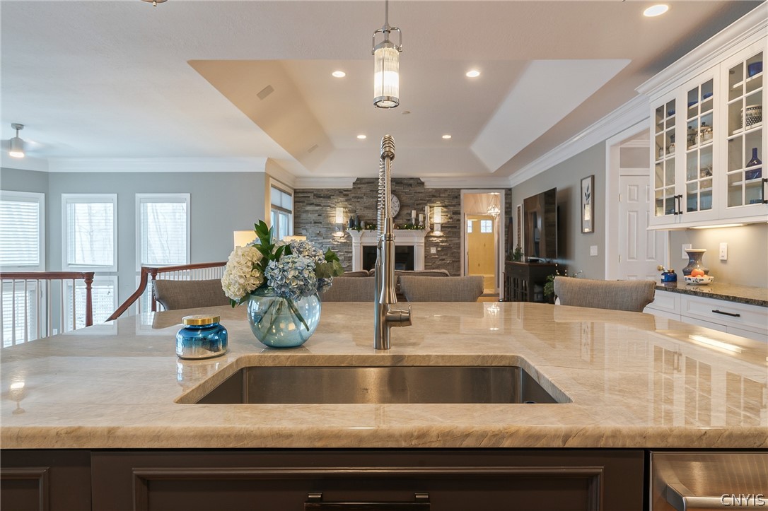 8262 Ashington Drive Lysander, NY 13027 - Photo 18 of 50 THE VIEW FROM YOUR ELKAY SINK AND BOSCH DISHWASHER