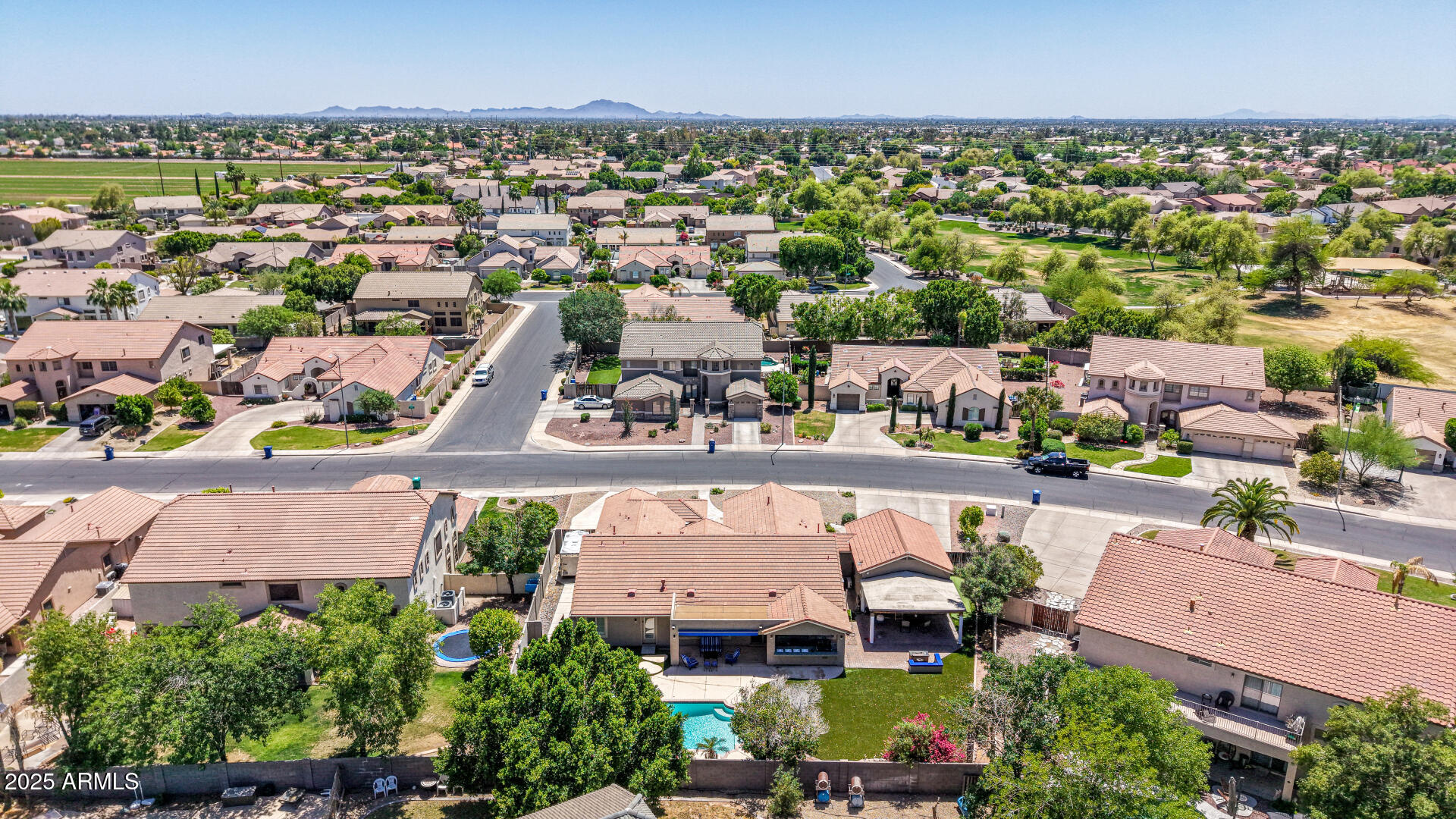3060 East Hope Street Mesa, AZ 85213 - Photo 59 of 61 46 Hope Aerial view whole house