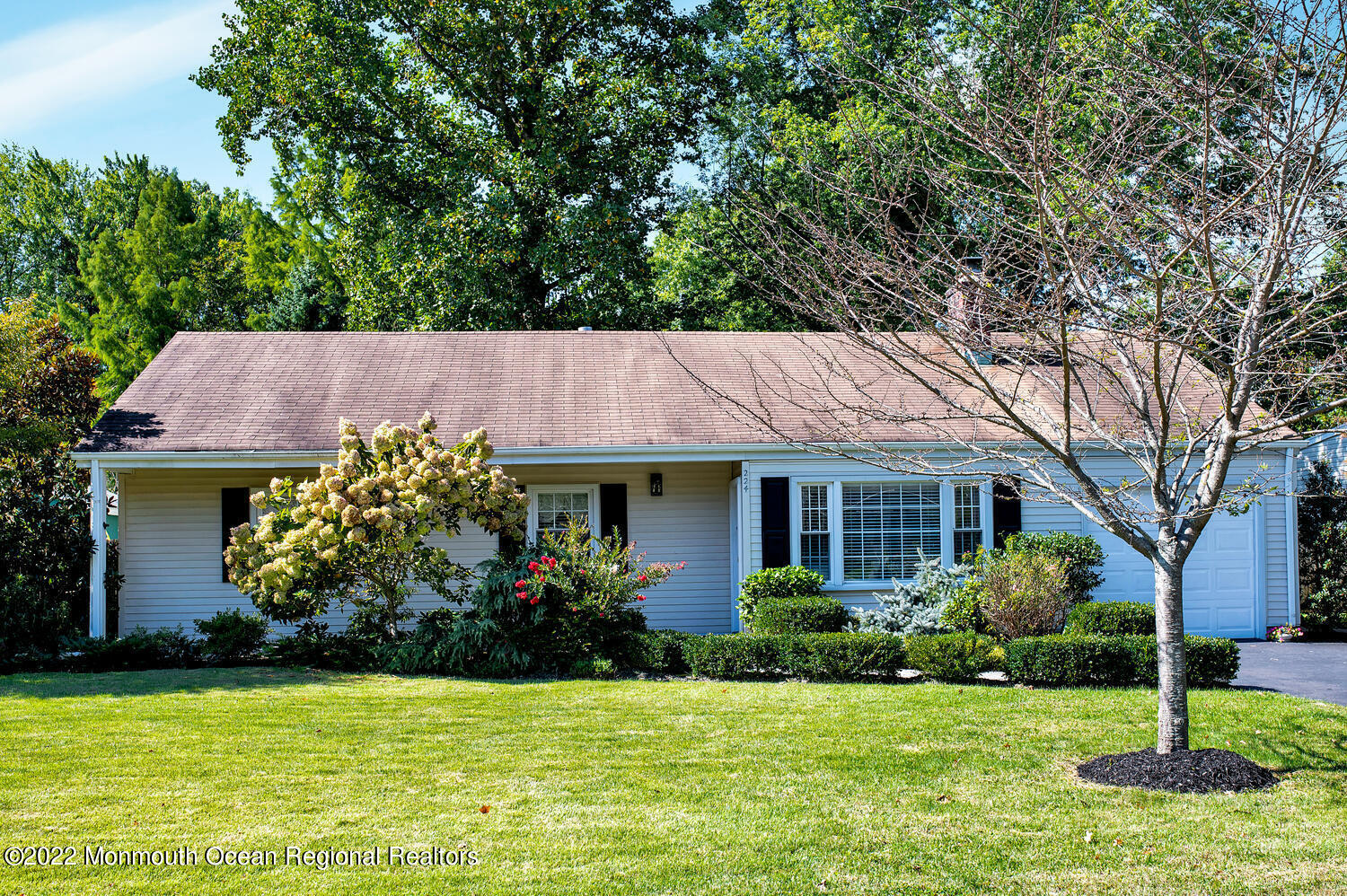 224 Garden Road Shrewsbury, NJ 07702 - Photo 1 of 33 a house view with a garden space