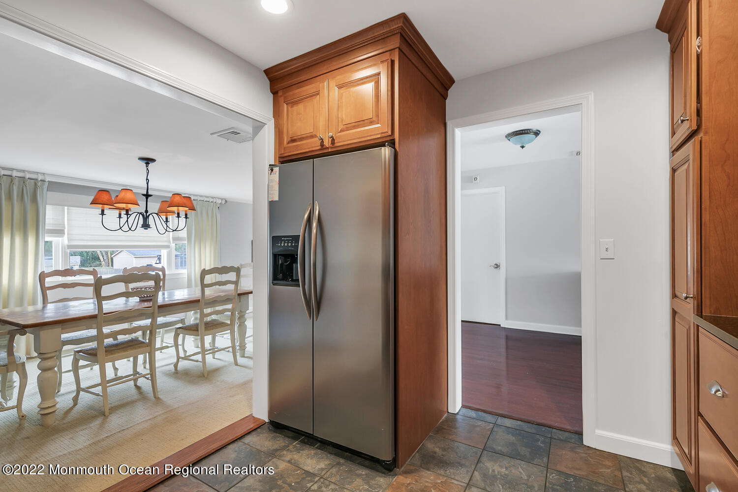 224 Garden Road Shrewsbury, NJ 07702 - Photo 16 of 33 a kitchen with stainless steel appliances granite countertop a refrigerator and a stove top oven