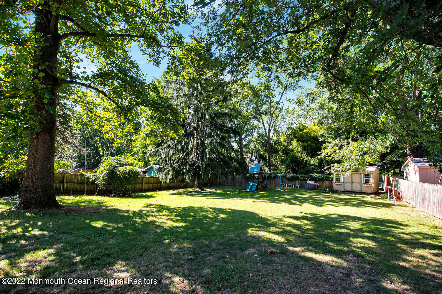 224 Garden Road Shrewsbury, NJ 07702 - Photo 27 of 33 a view of swimming pool with a backyard