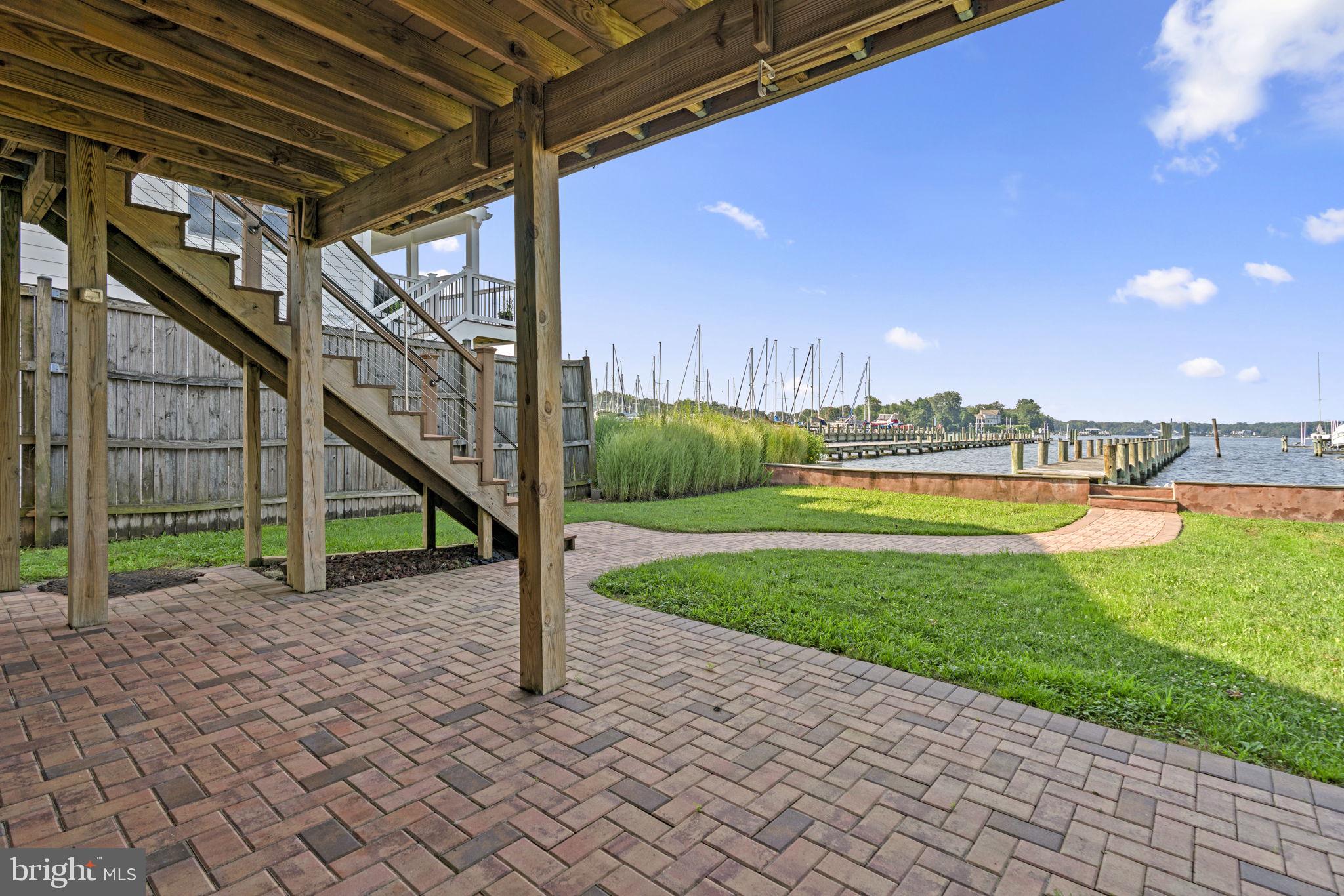 370 Magothy Road Severna Park, MD 21146 - Photo 41 of 64 a view of a garden with lawn chairs