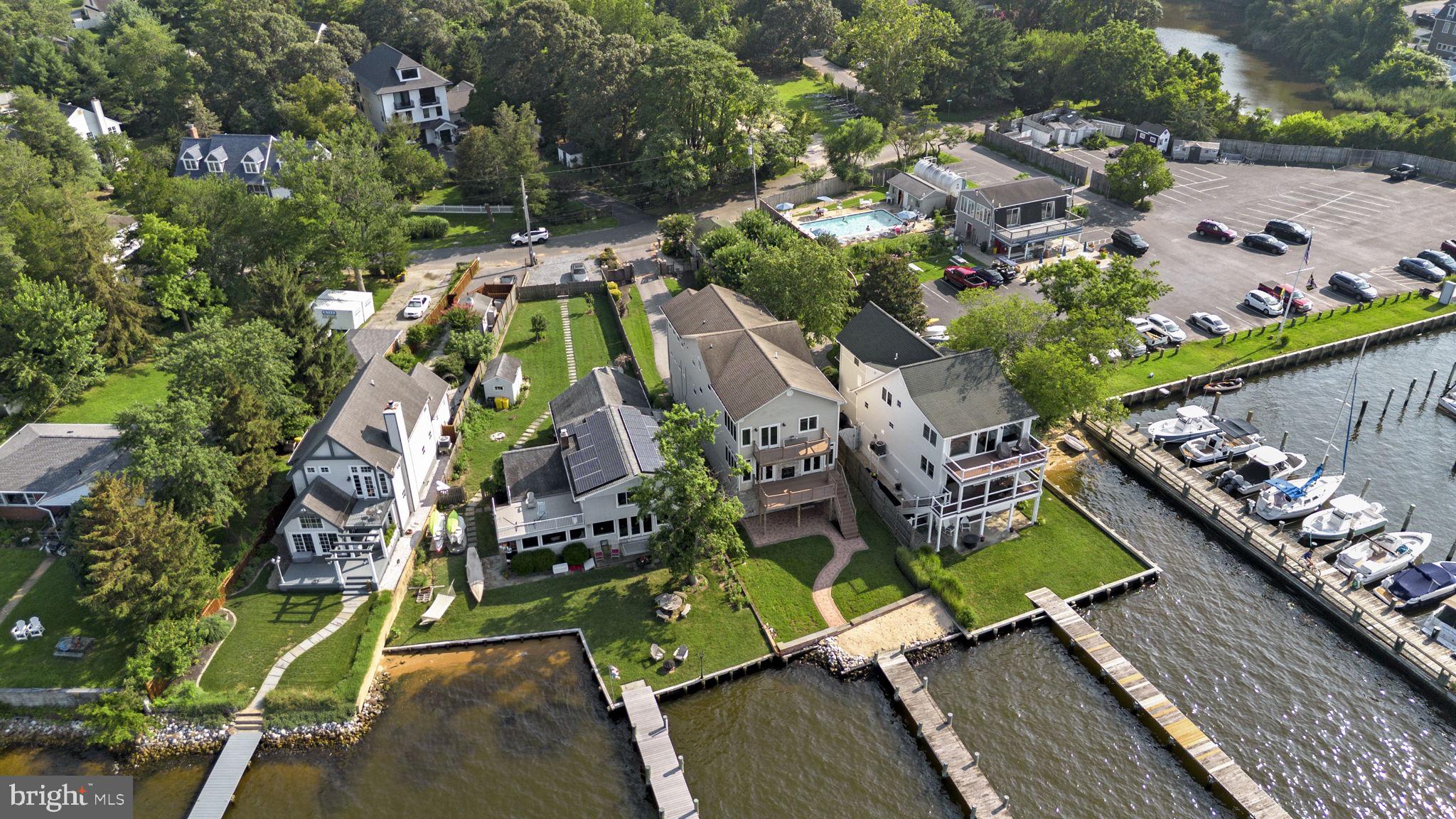 370 Magothy Road Severna Park, MD 21146 - Photo 54 of 64 an aerial view of a house with a garden