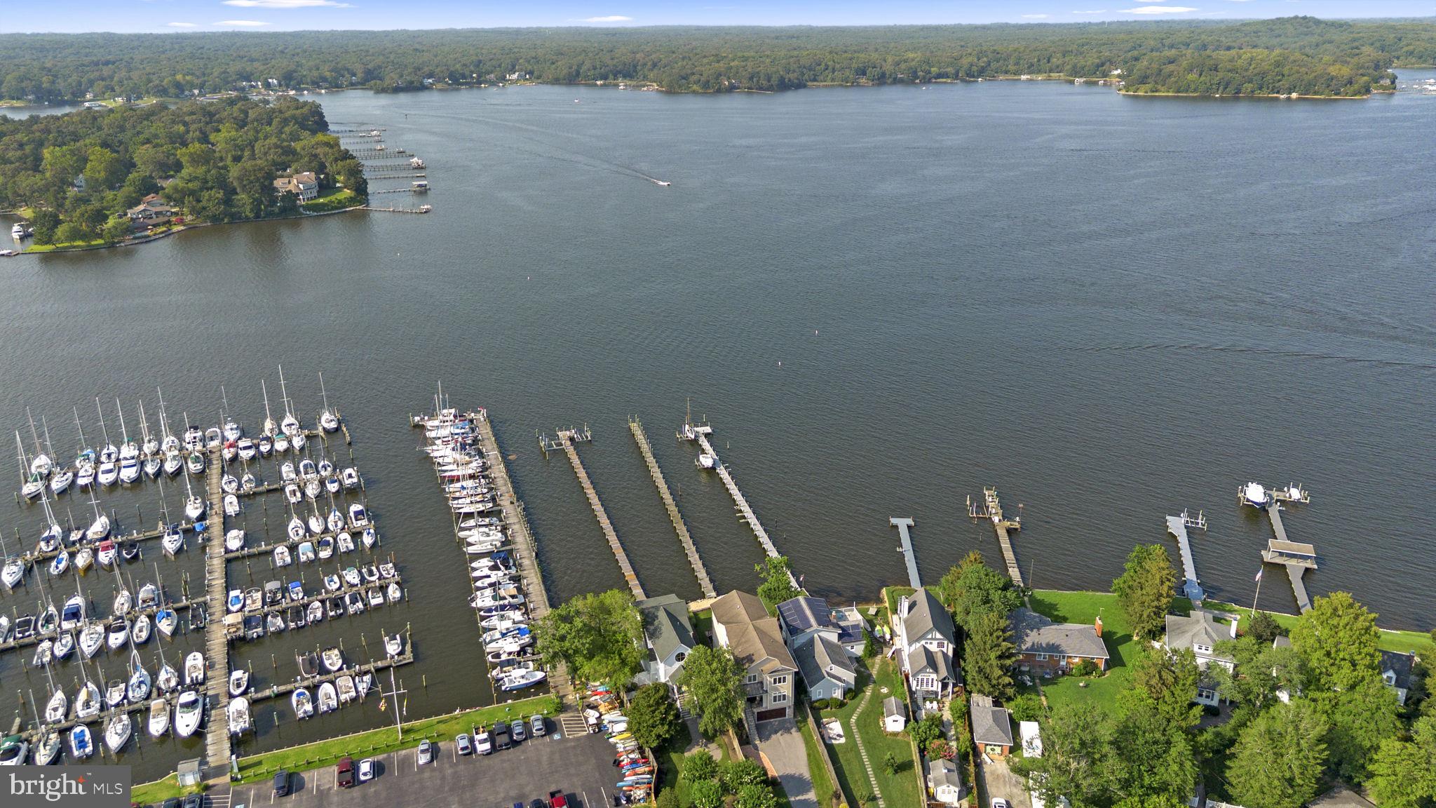 370 Magothy Road Severna Park, MD 21146 - Photo 56 of 64 a view of a lake with outdoor space