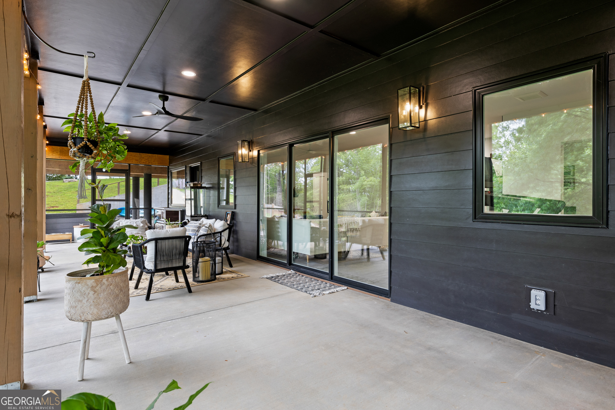 21 That Way Young Harris, GA 30582 - Photo 48 of 60 a dining room with furniture water view and a potted plant