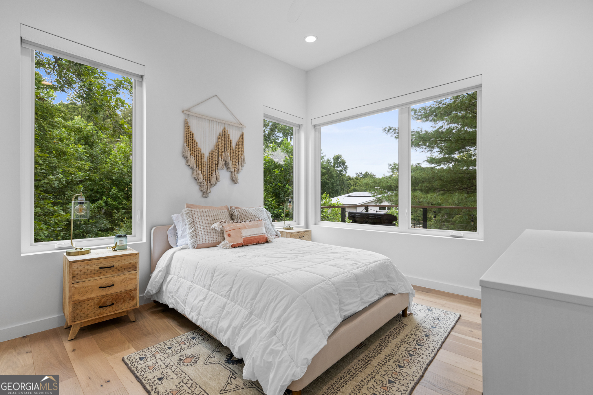 21 That Way Young Harris, GA 30582 - Photo 9 of 60 a bedroom with a bed and a window