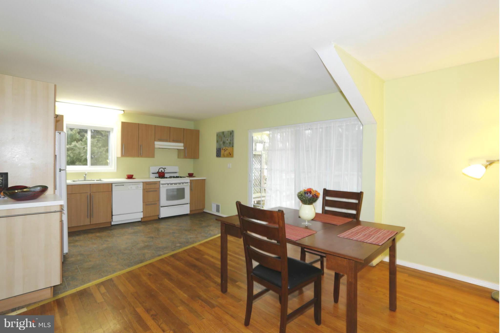 Dining Room Opens to Kitchen