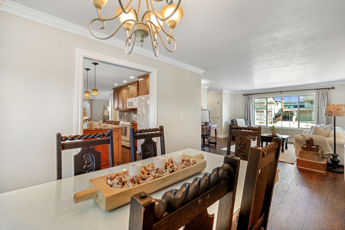 6479 Barron Place Gilroy, CA 95020 - Photo 9 of 26 a view of a dining room with furniture window and wooden floor