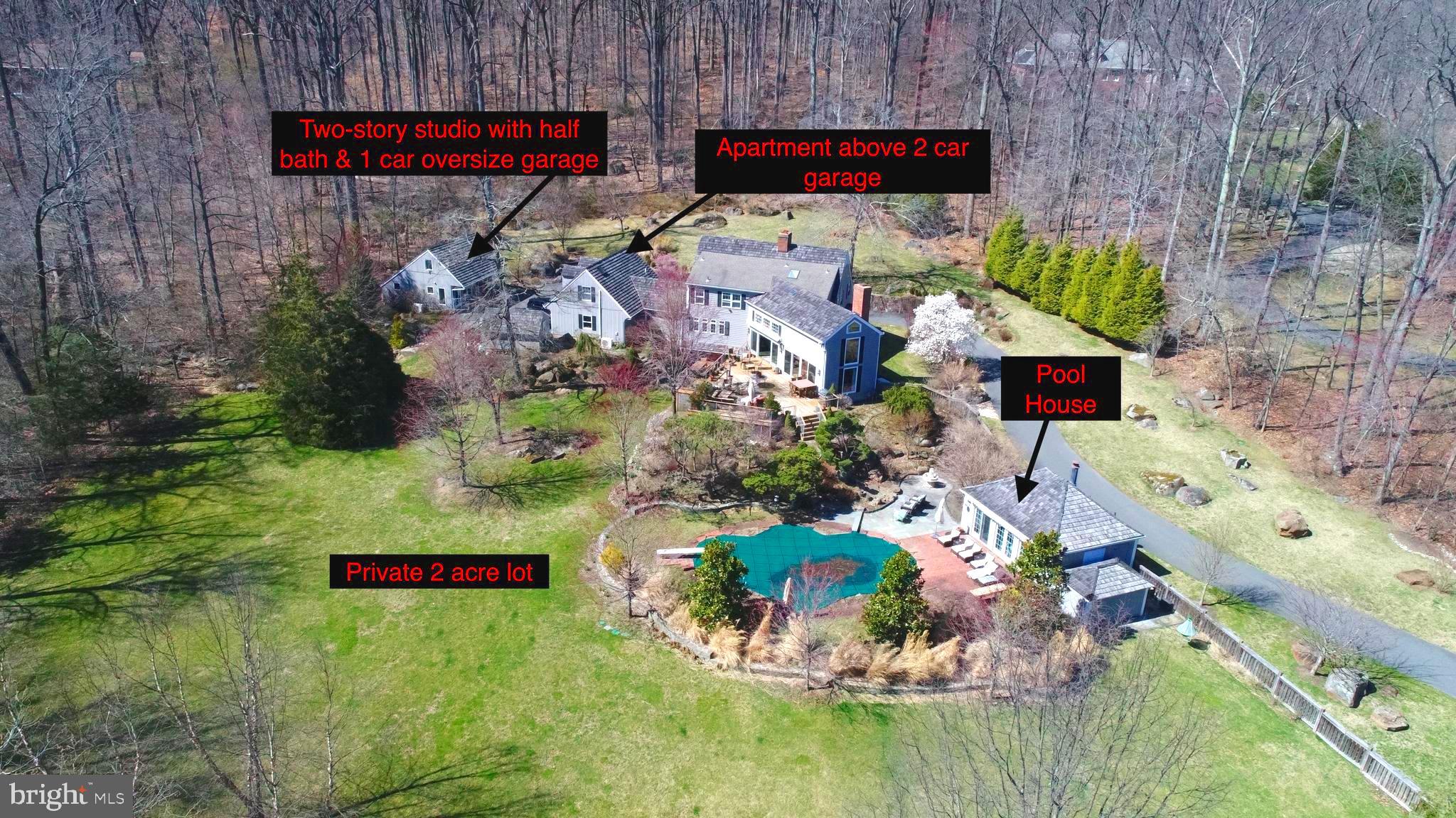 1781 Stuart Road West Princeton, NJ 08540 - Photo 1 of 57 Main House, Studio, Apartment, Pool & Pool House.