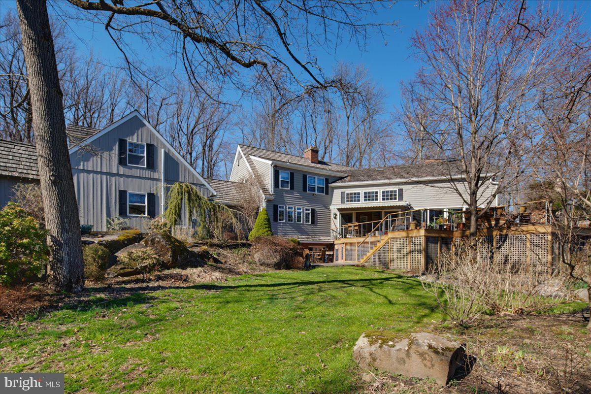 1781 Stuart Road West Princeton, NJ 08540 - Photo 57 of 57 Rear shot of back of main house.