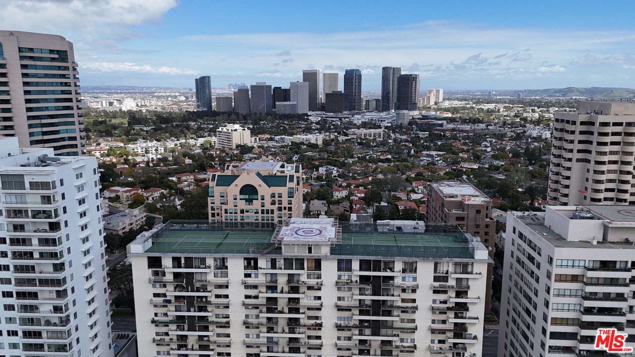 10535 Wilshire Boulevard, Unit 801 Los Angeles, CA 90024 - Photo 46 of 53 a view of a city with tall buildings