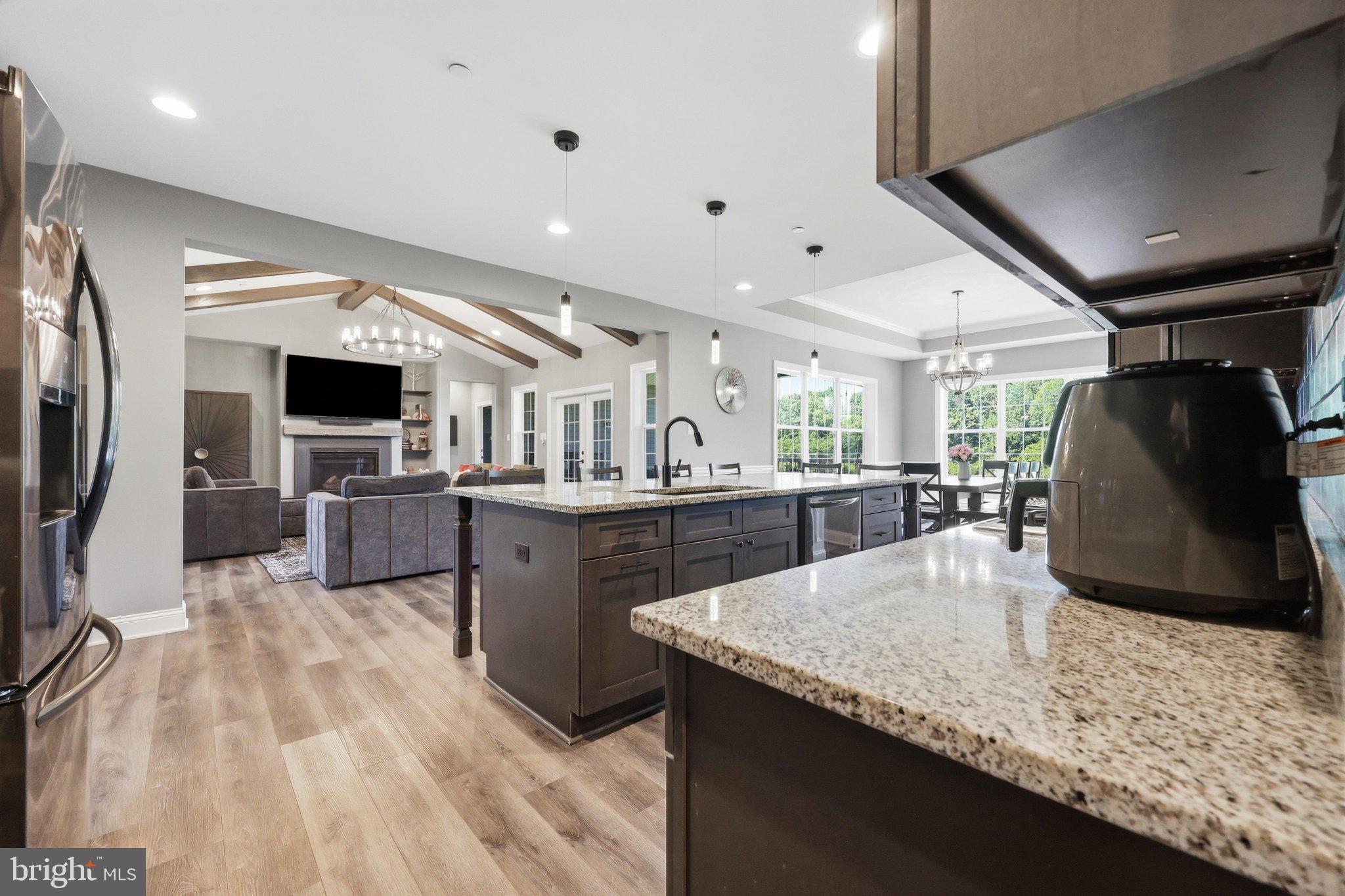 8225 Ball Road Frederick, MD 21704 - Photo 23 of 51 The heart of the home - great rm, kitchen, dining