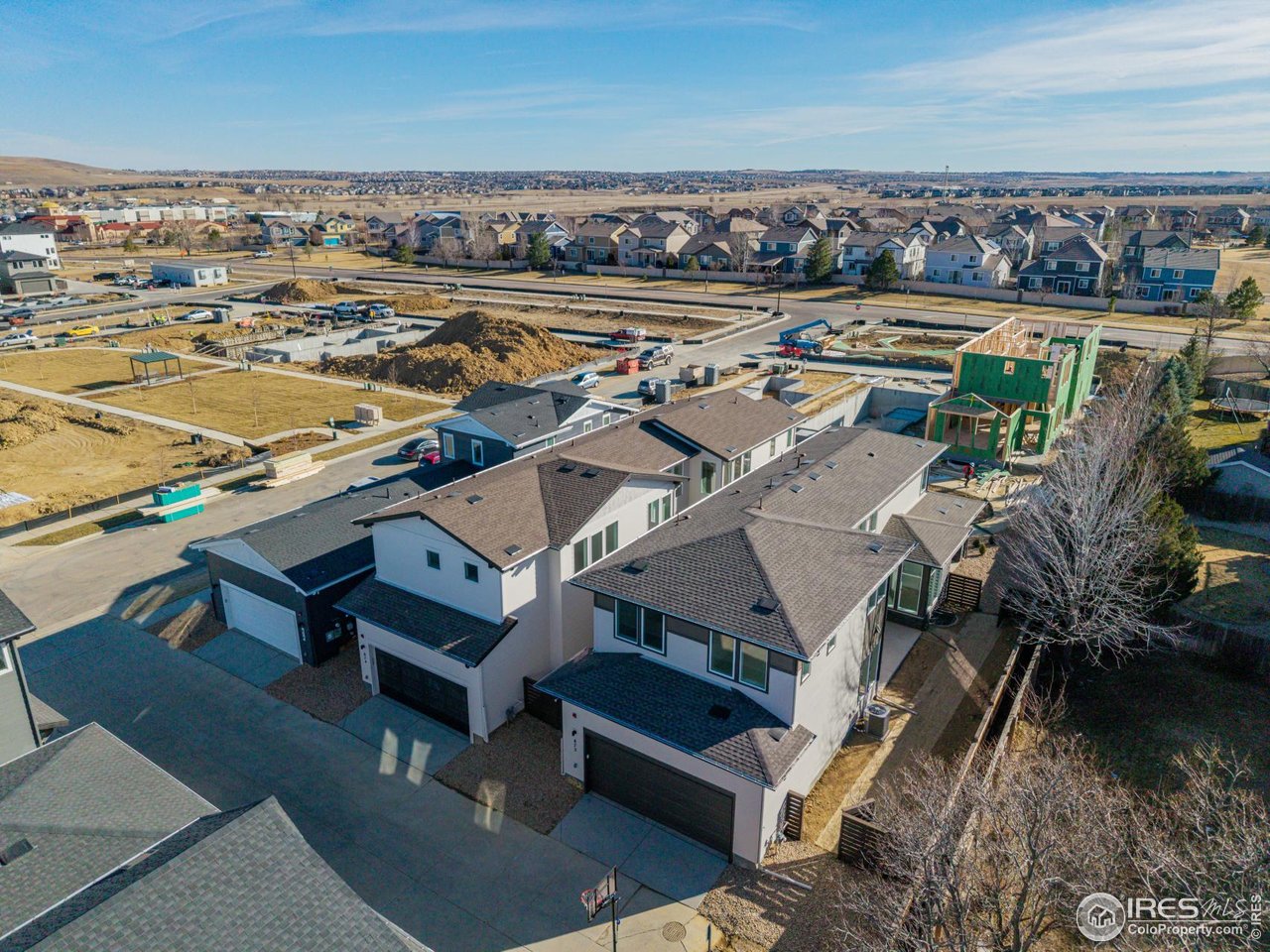 674 Apex Street Erie, CO 80516 - Photo 43 of 47 an aerial view of a ocean view