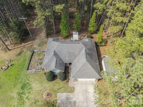 a view of a lake with a mountain