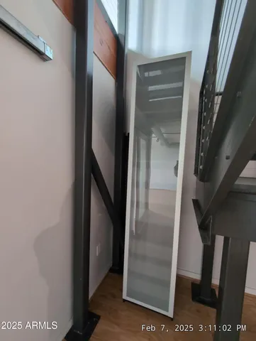 a view of wooden floor