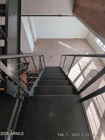 a view of balcony with city view