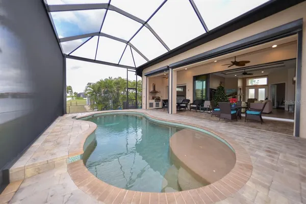 a view of an outdoor space and yard