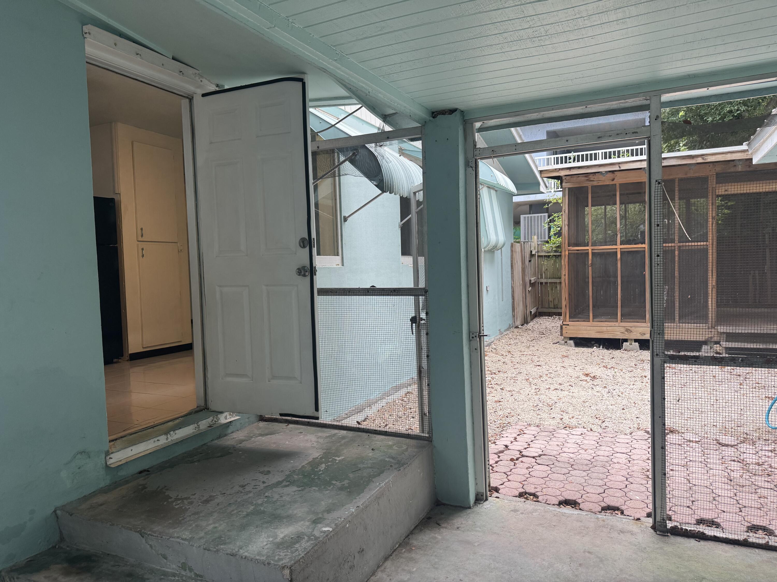 653 Colson Drive Key Largo, FL 33037 - Photo 27 of 30 Back door leads to kitchen