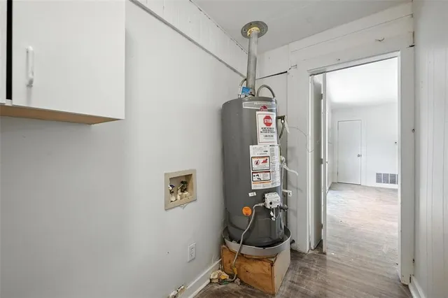 a view of a hallway with interior of the house