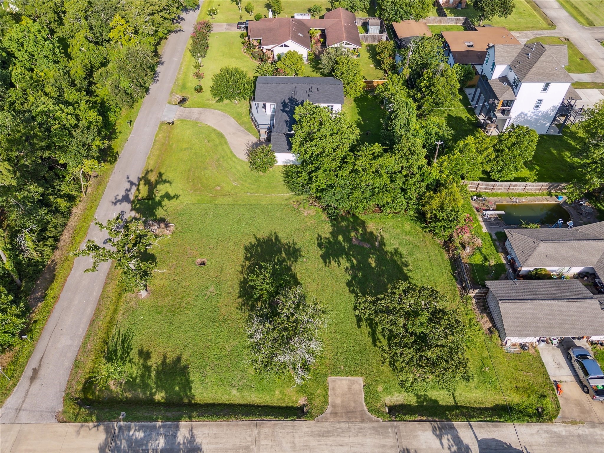 3410 Byway Avenue Shoreacres, TX 77571 - Photo 1 of 12 an aerial view of a house