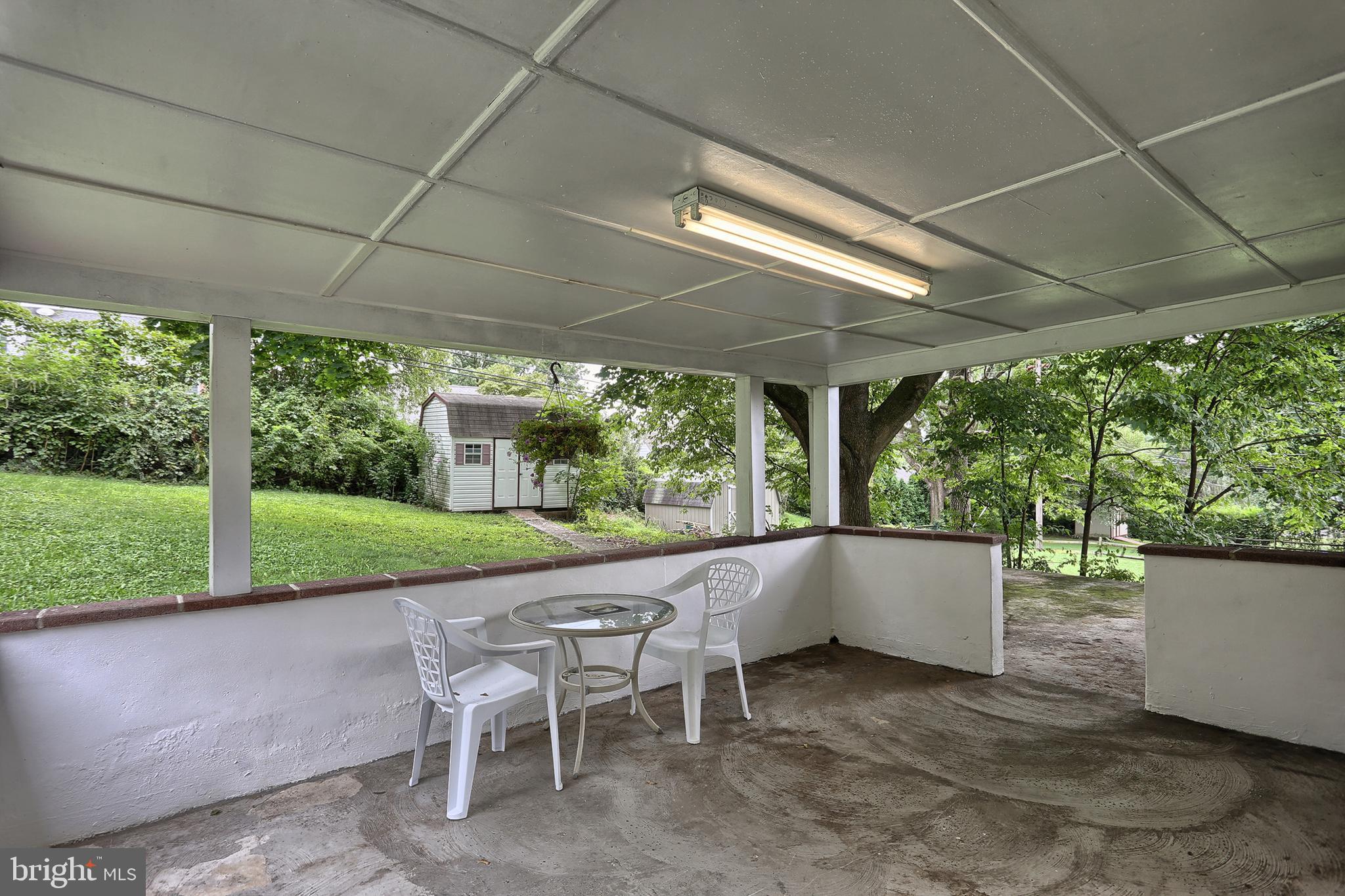 431 Luther Road Harrisburg, PA 17111 - Photo 29 of 40 Covered Rear Patio. New Rubber Roof.