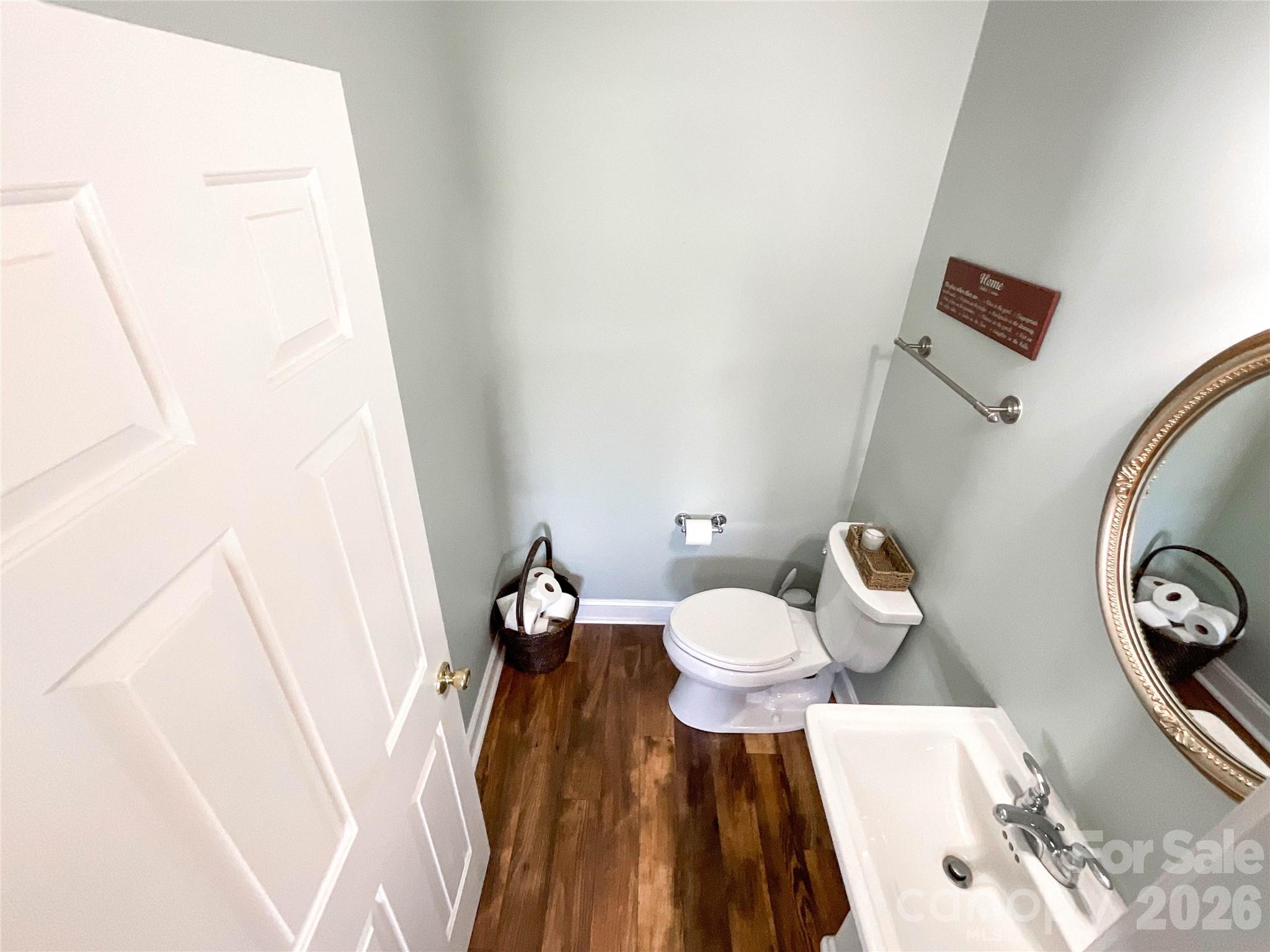 1007 Matilda Lane Indian Trail, NC 28079 - Photo 12 of 43 a bathroom with a sink and a toilet