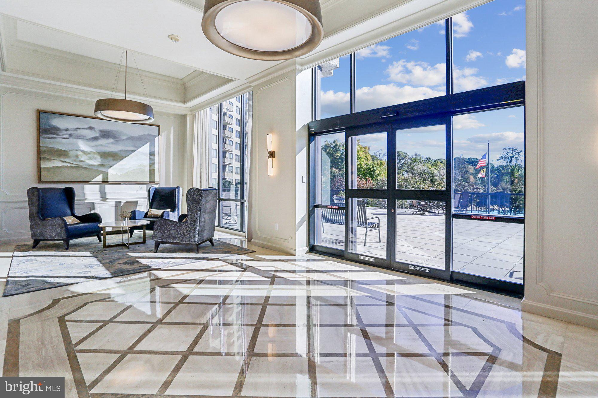 5225 Pooks Hill Road, Unit 629S Bethesda, MD 20814 - Photo 31 of 58 Promenade Sitting Area