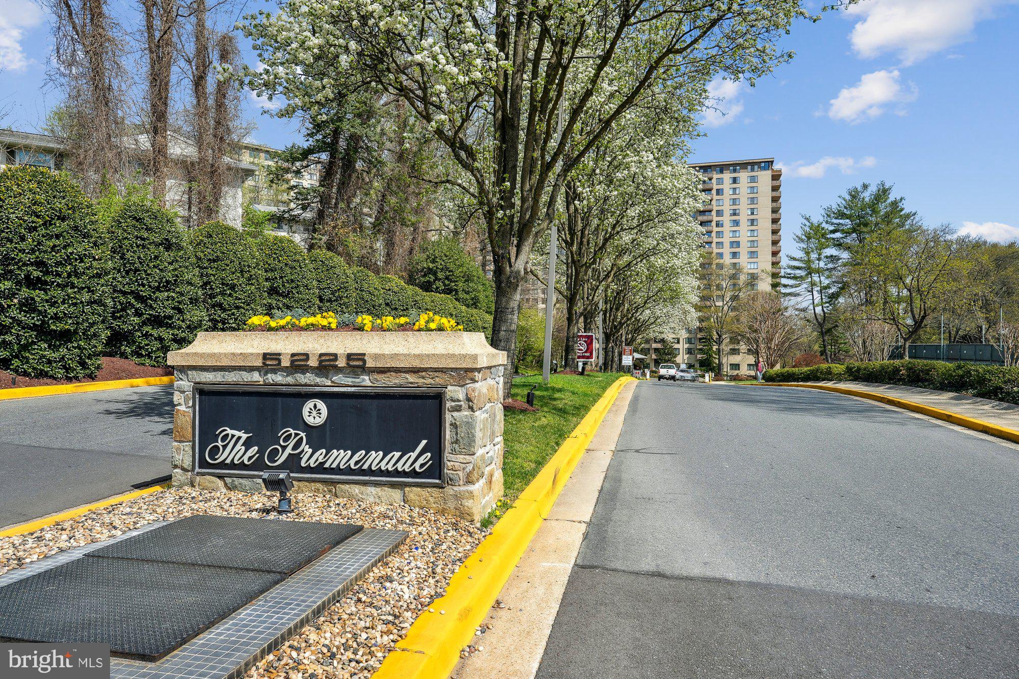 5225 Pooks Hill Road, Unit 629S Bethesda, MD 20814 - Photo 37 of 58 a view of a swimming pool with a patio