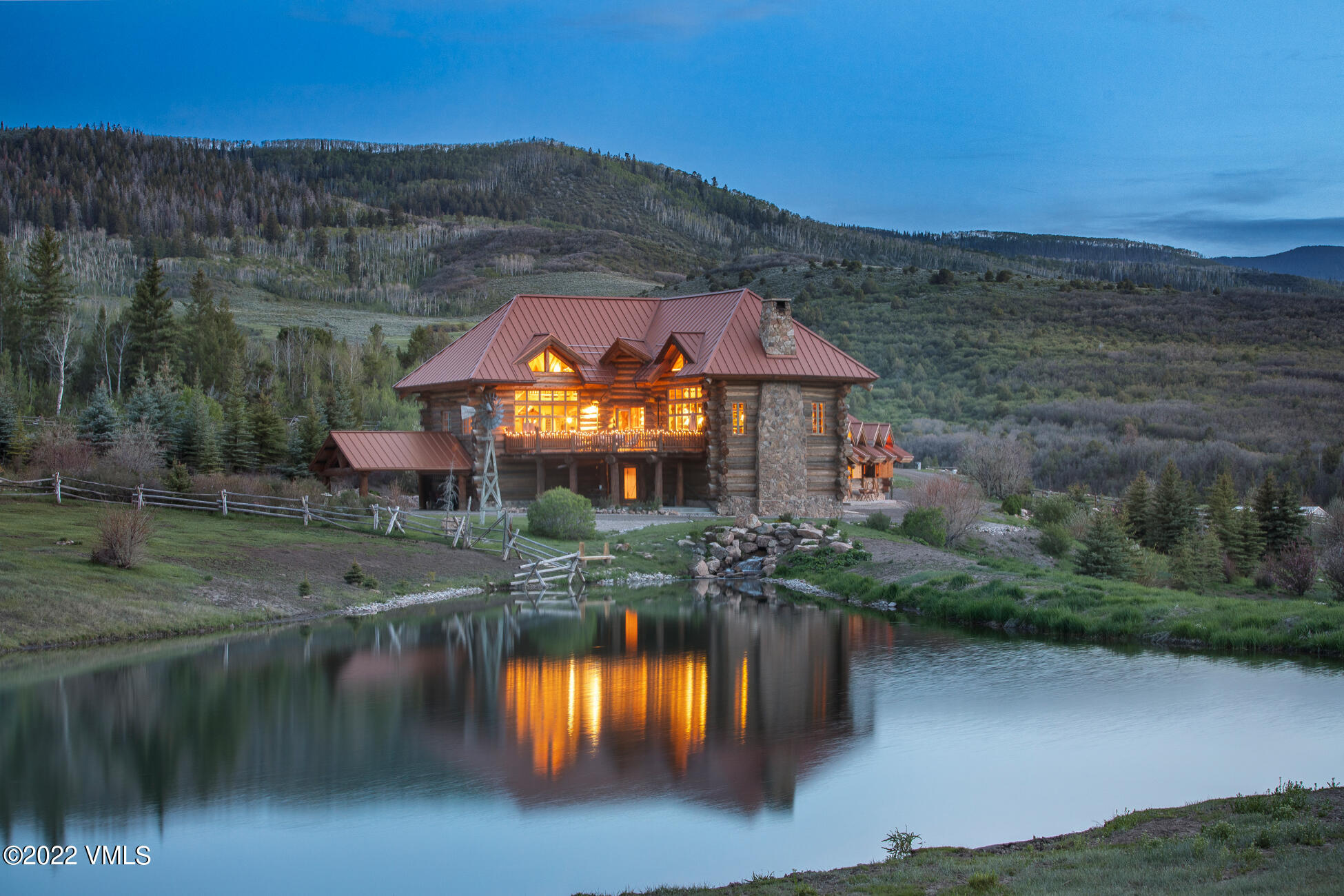 3758 Salt Creek Road Eagle, CO 81631 - Photo 2 of 66 an aerial view of a house with a lake view