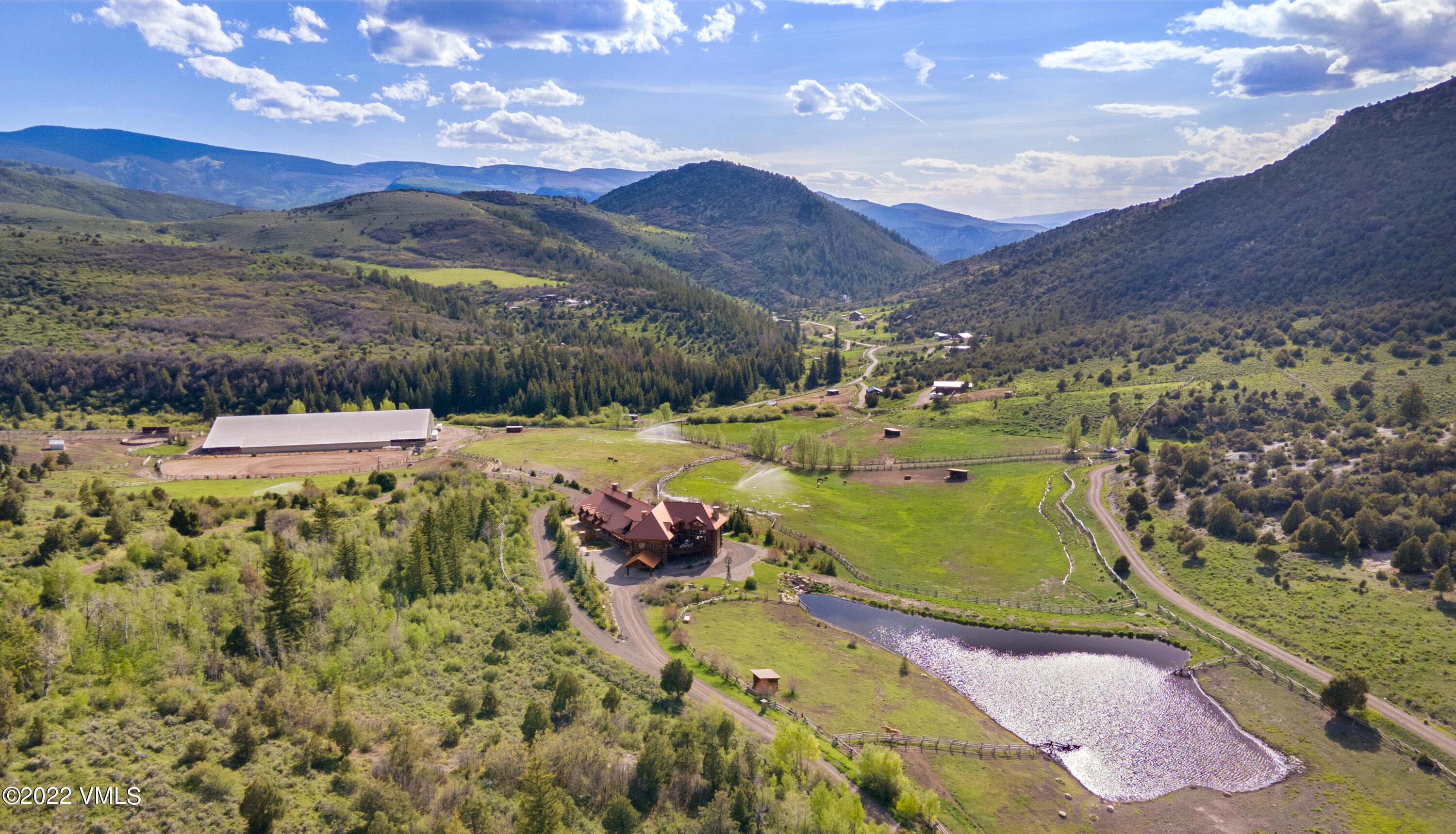 3758 Salt Creek Road Eagle, CO 81631 - Photo 7 of 66 a view of a swimming pool with an outdoor seating and mountain view