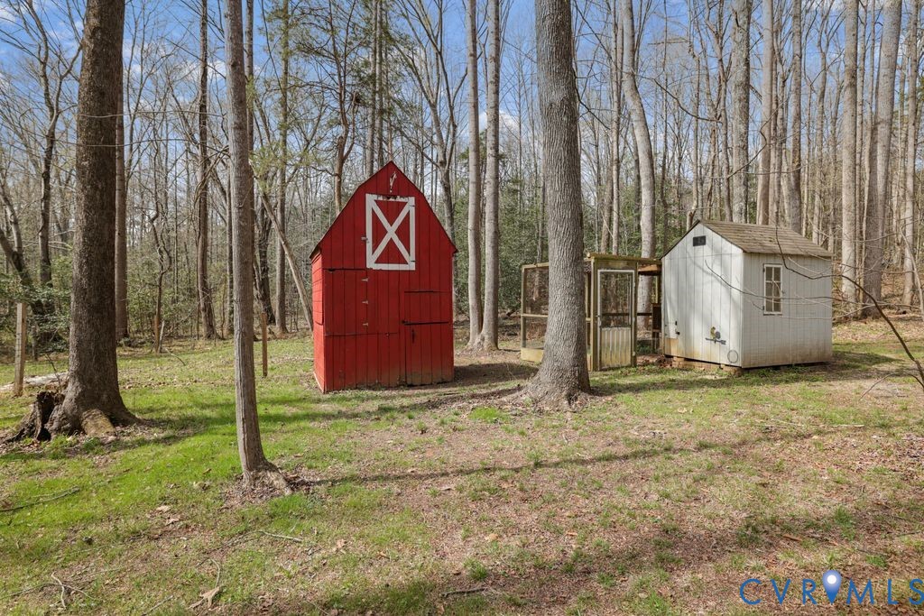 2900 Pleasantwood Road Powhatan, VA 23139 - Photo 39 of 76 Small kids play barn and chicken coop