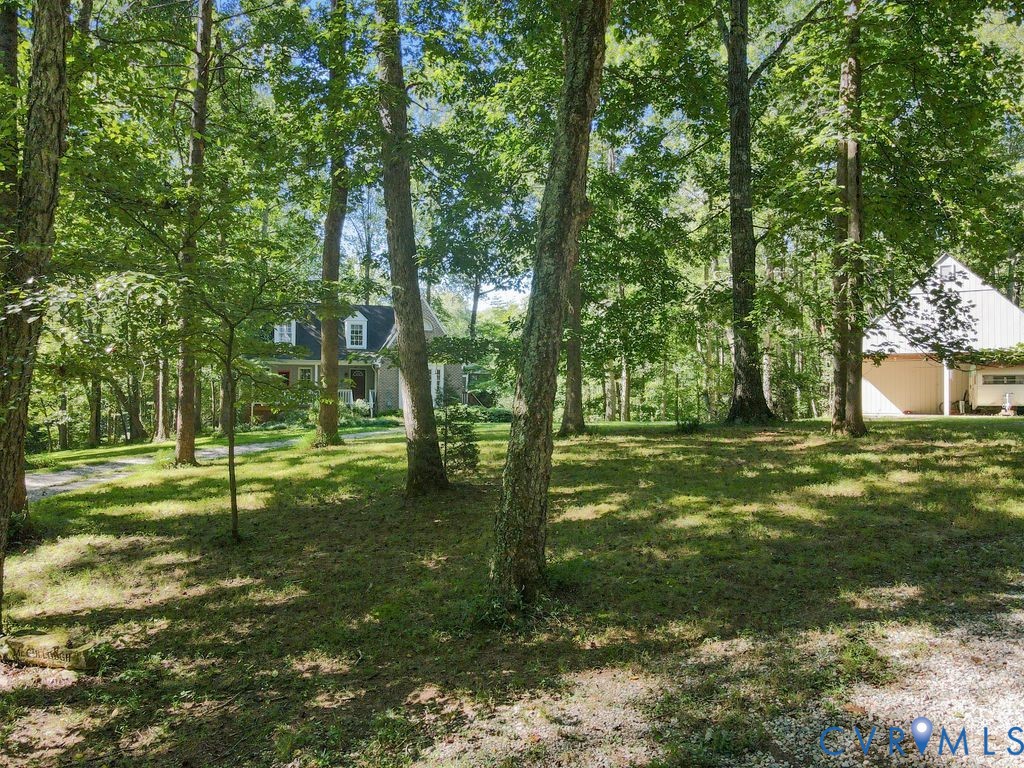 2900 Pleasantwood Road Powhatan, VA 23139 - Photo 62 of 76 Front yard w/ circular drive