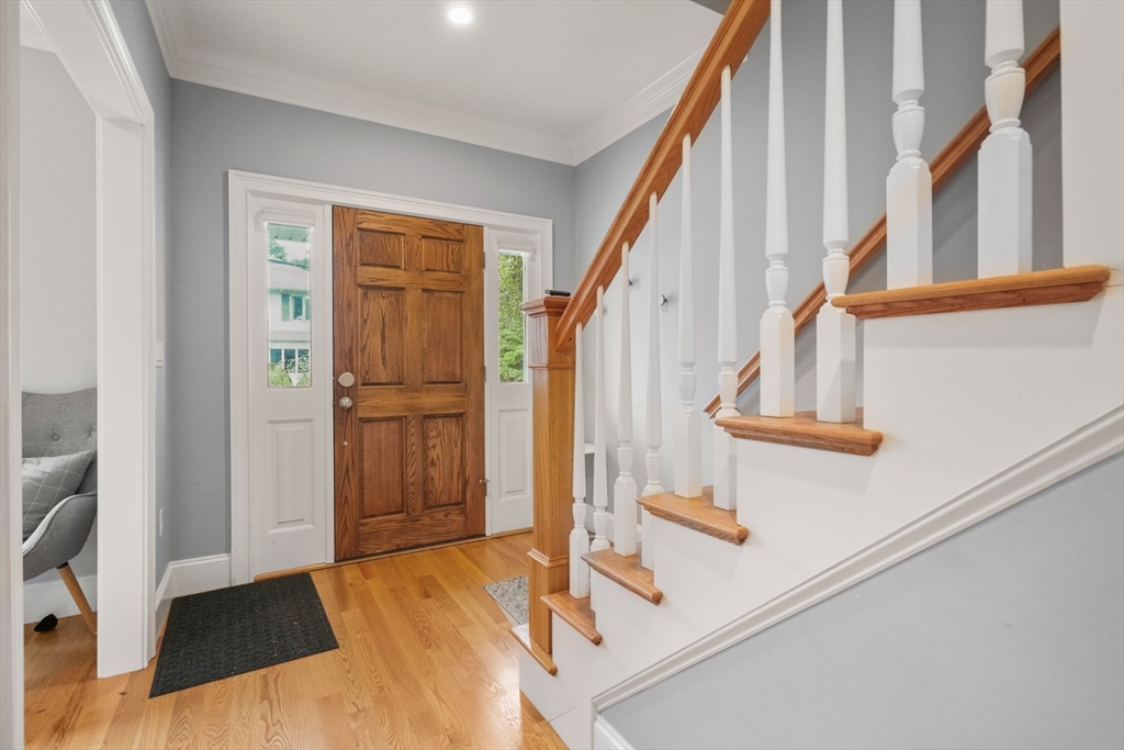26 Brookfield Road Waltham, MA 02452 - Photo 6 of 37 a view of front door with hallway