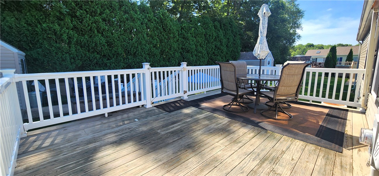 76 Robin Drive Tiverton, RI 02878 - Photo 2 of 30 back deck