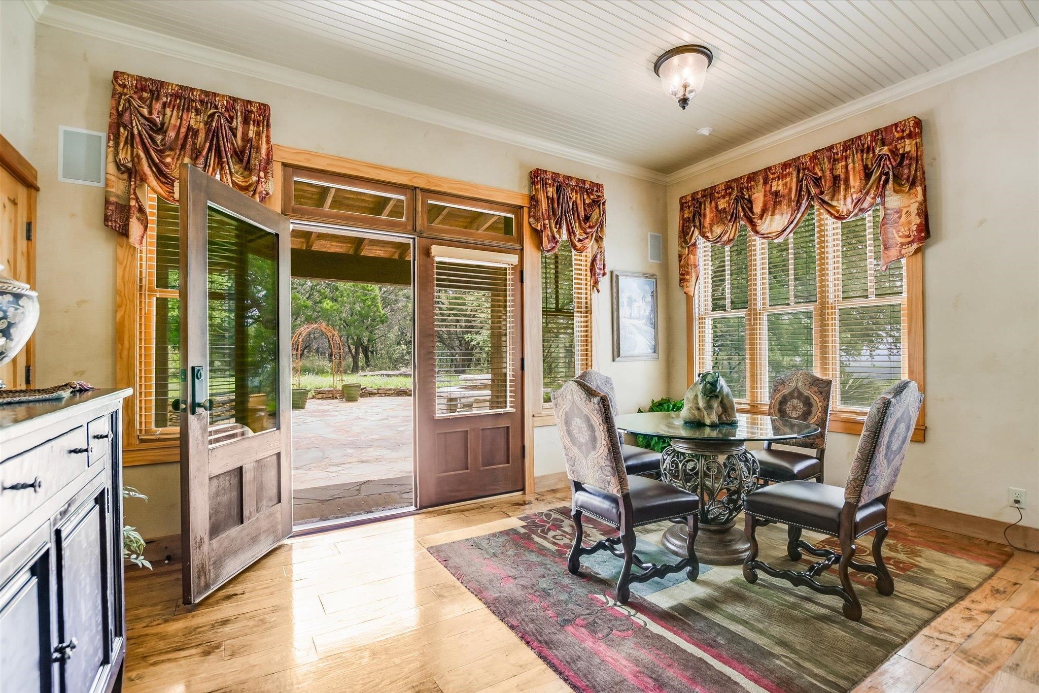 170 Sandstone Ridge Drive Marble Falls, TX 78654 - Photo 12 of 38 a living room with furniture and large windows