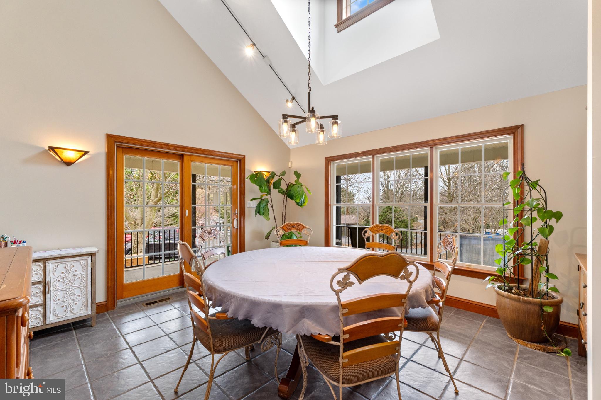 40 Christman Road Kutztown, PA 19530 - Photo 13 of 48 a view of a dining room with furniture window and outside view