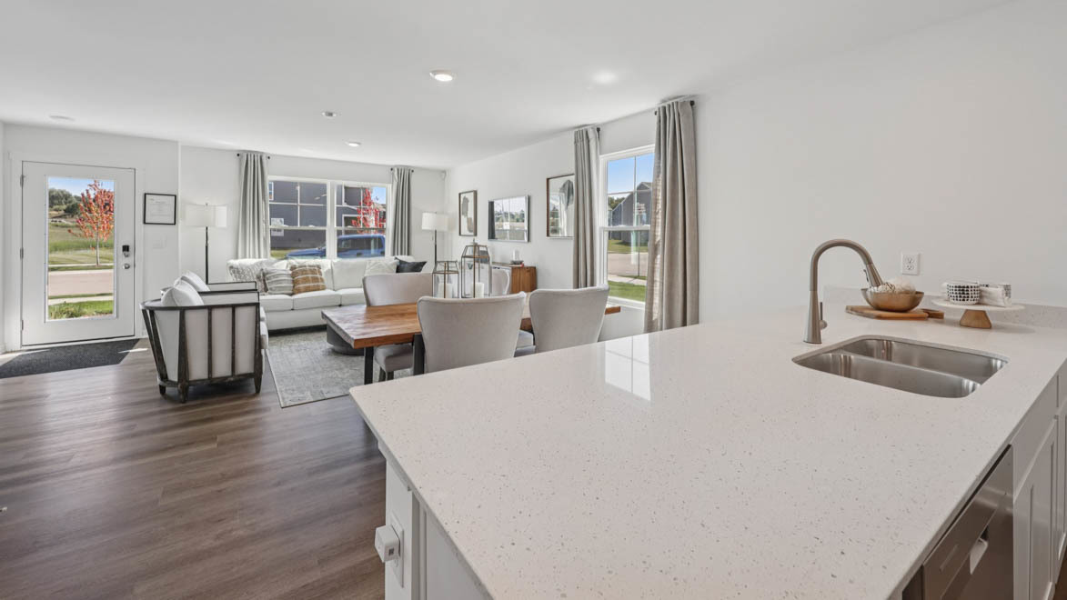 7105 Fair Oaks Road, Unit 38 Racine, WI 53403 - Photo 14 of 30 a large white kitchen with a large window