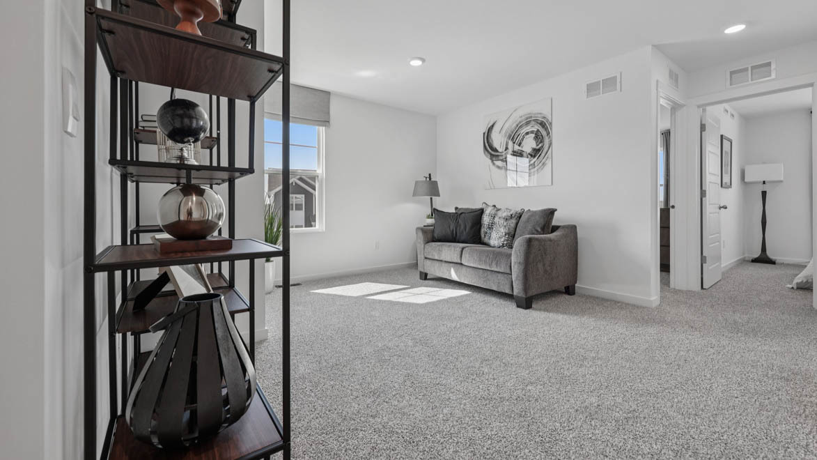 7105 Fair Oaks Road, Unit 38 Racine, WI 53403 - Photo 16 of 30 a view of a hallway with workspace