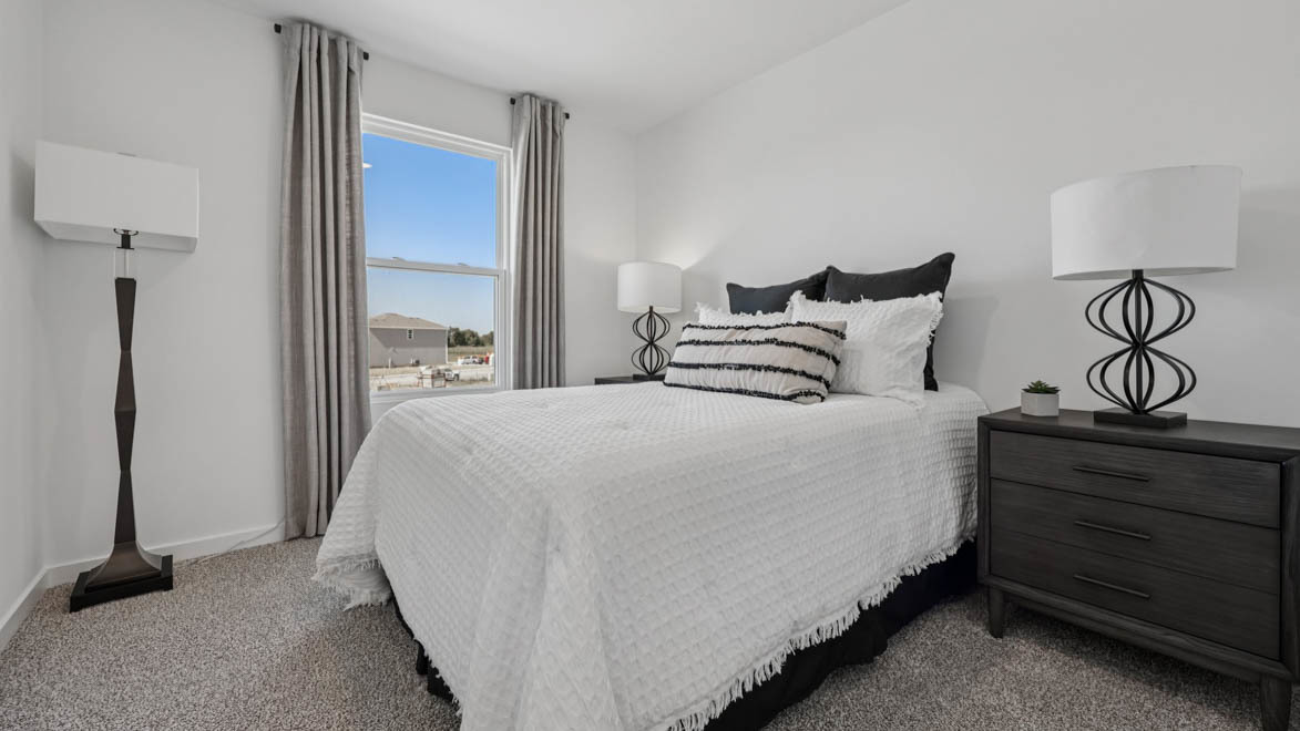 7105 Fair Oaks Road, Unit 38 Racine, WI 53403 - Photo 18 of 30 a bedroom with a bed and a window