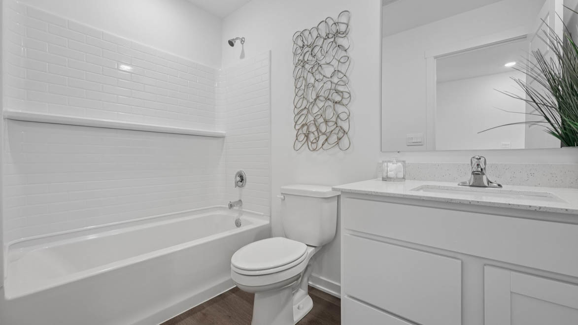 7105 Fair Oaks Road, Unit 38 Racine, WI 53403 - Photo 24 of 30 a bathroom with a sink toilet and shower